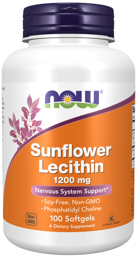 NOW Sunflower Lecithin 100 caps