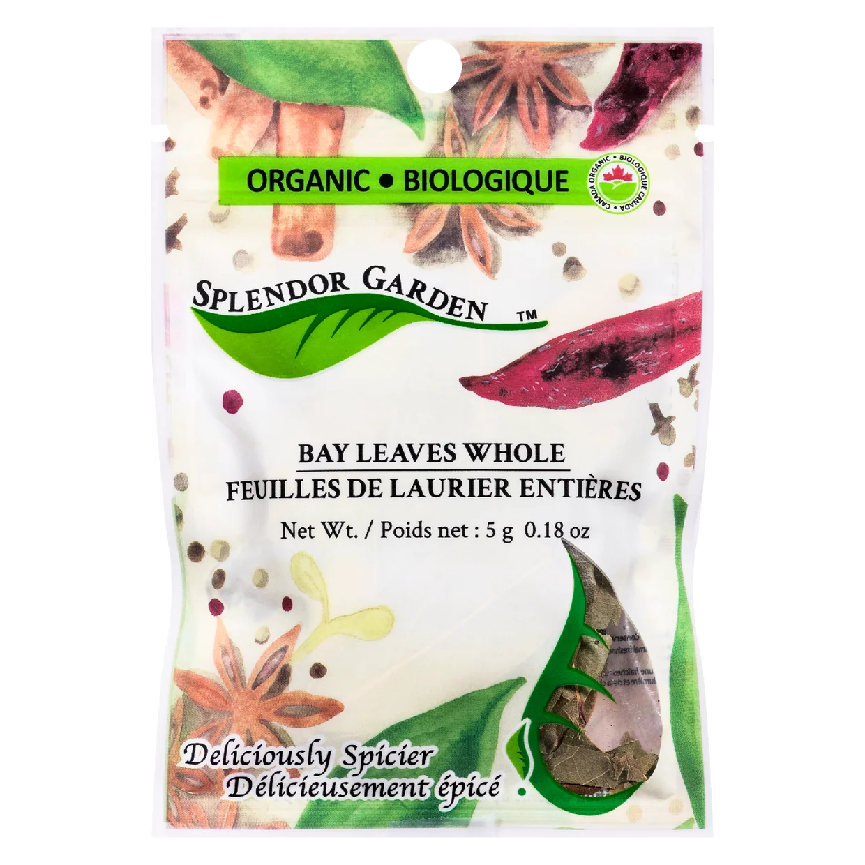 Splendor Garden Bay Leaves Whole 5g