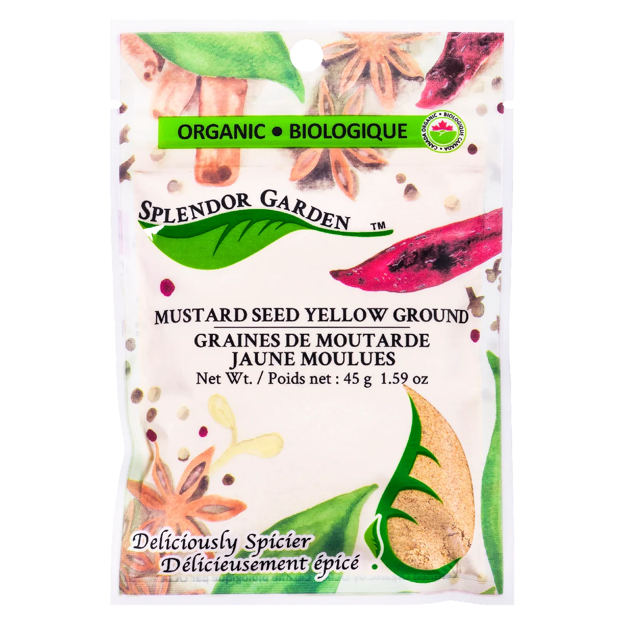 Splendor Garden Mustard Seed Yellow Ground 45g