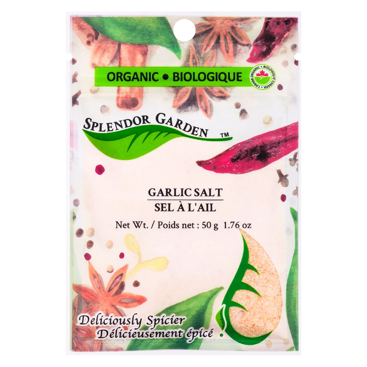 Splendor Garden Garlic Salt 50 g