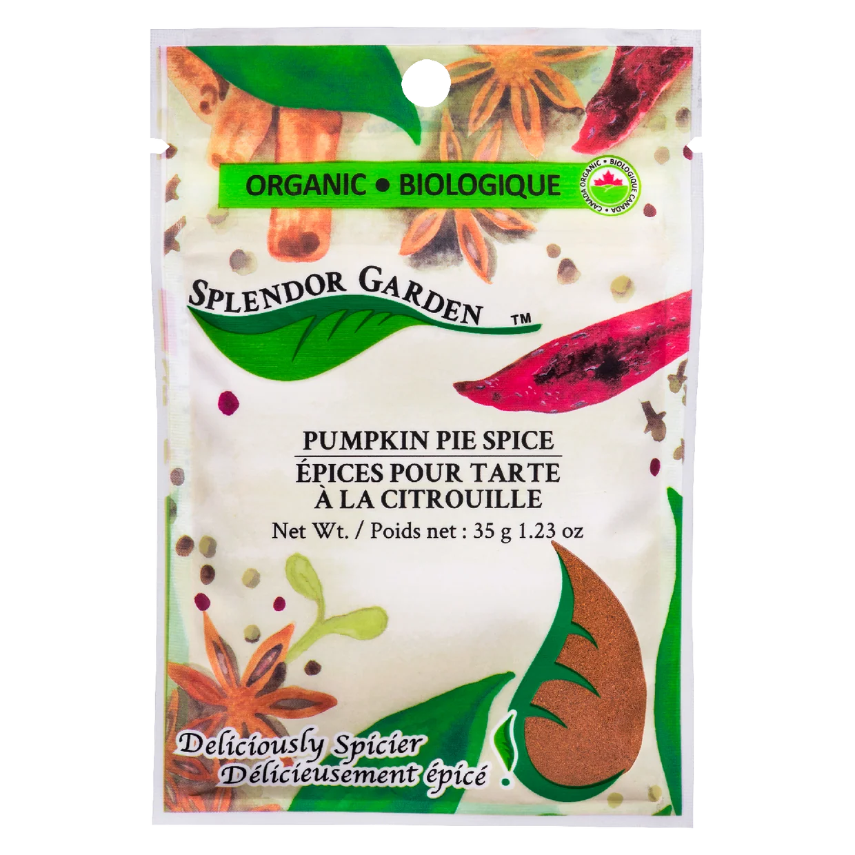 Splendor Garden Pumpkin Pie Spice 35 g
