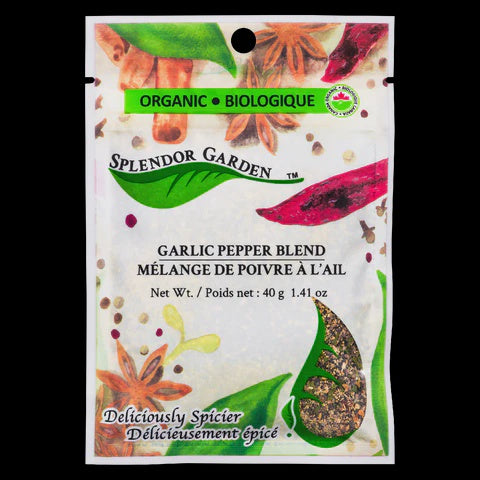 Splendor Garden Garlic Pepper Blend 40 g