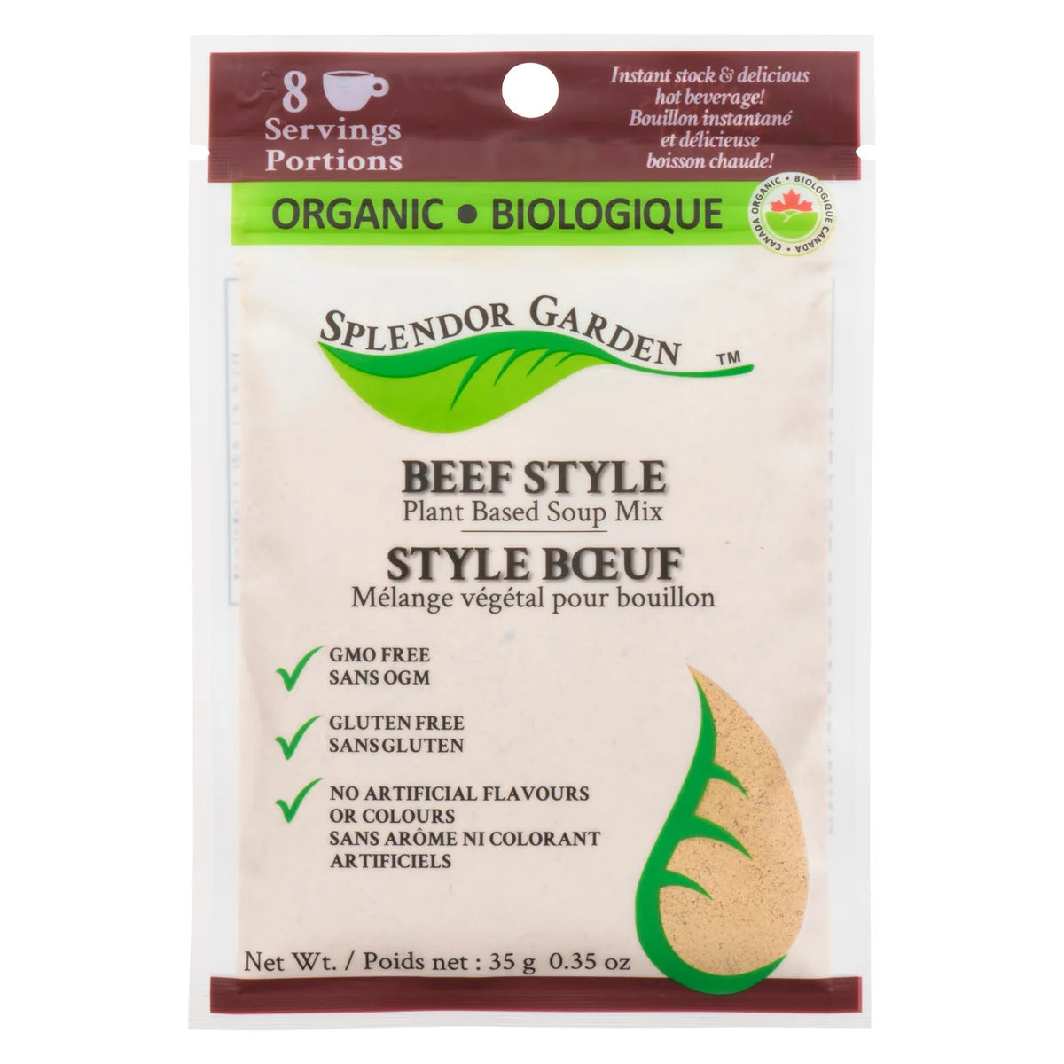 Splendor Garden Beef Style Plant Based Soup Mix 35 g