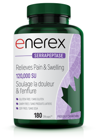 Enerex Serrapeptase 120,000 SU 60 caps