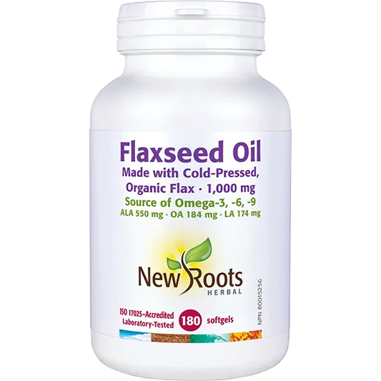 New Roots Flaxseed Oil 1000mg
