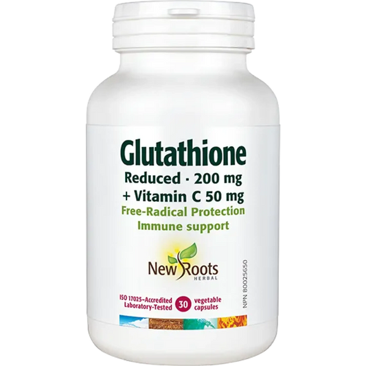 New Roots Glutathione Reduced 200 mg