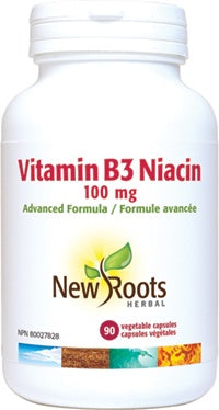 New Roots Vitamin B3 Niacinamide 100 mg