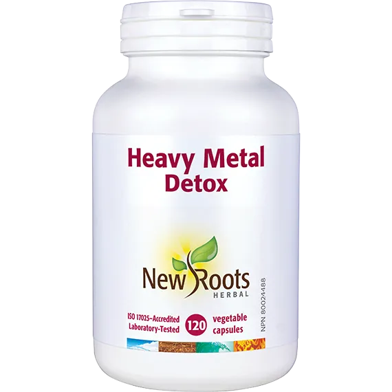 New Roots Heavy Metal Detox 750 mg 120 caps