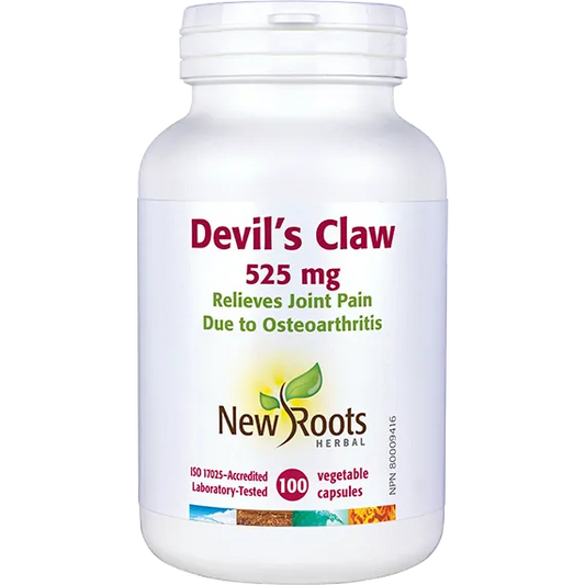 New Roots Devil’s Claw 525 mg 100 Caps