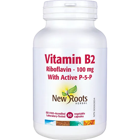 New Roots Vitamin B2 Riboflavin  100mg