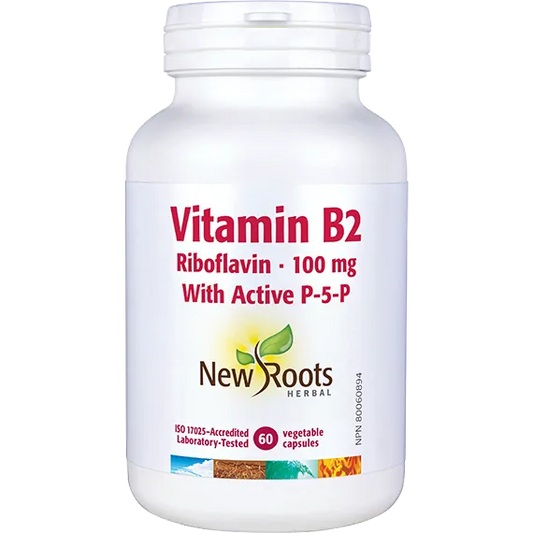 New Roots Vitamin B2 Riboflavin  100mg