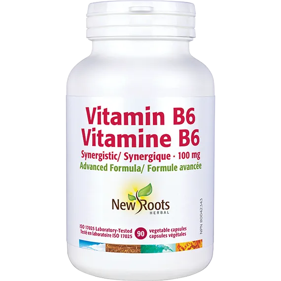 New Roots Vitamin B6 Synergistic 100 mg
