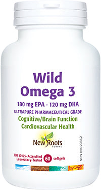 New Roots Wild Omega 3 60 softgels