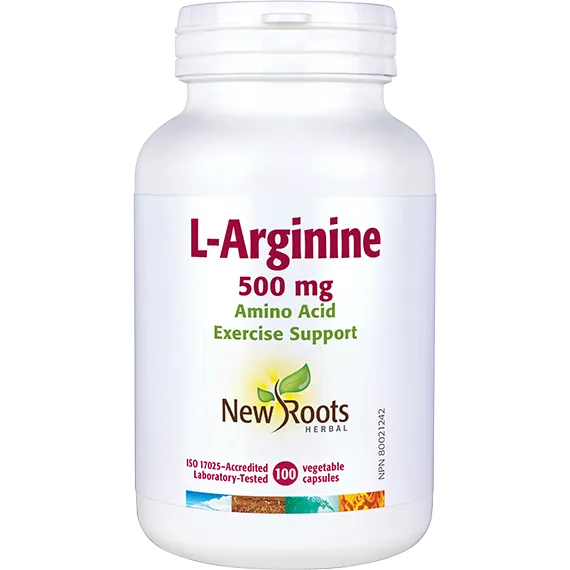 New Roots L-Arginine 100 caps