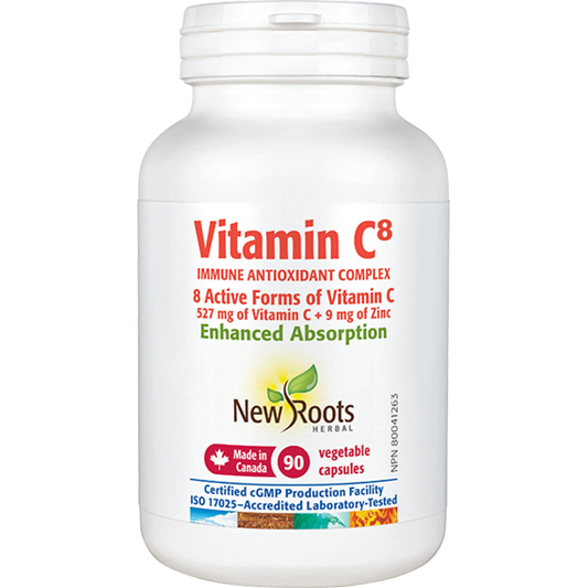 New Roots Vitamin C8 90 Caps