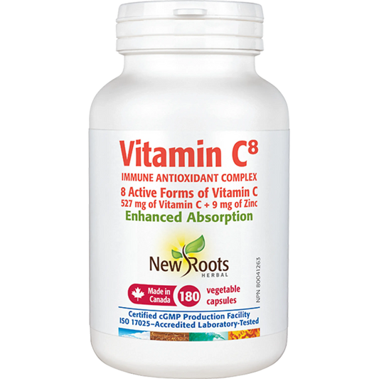 New Roots Vitamin C8 180 Caps