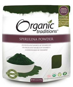 Organic Traditions Spirulina Powder