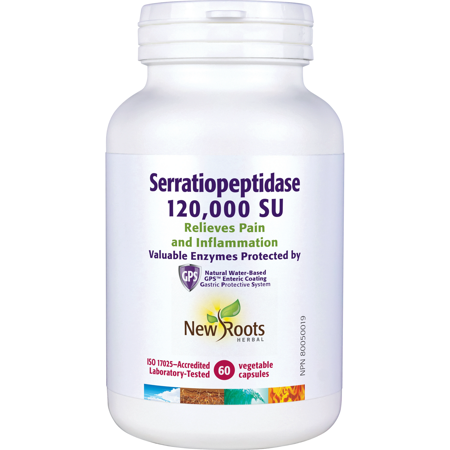 New Roots Serratiopeptidase 120,000 SU