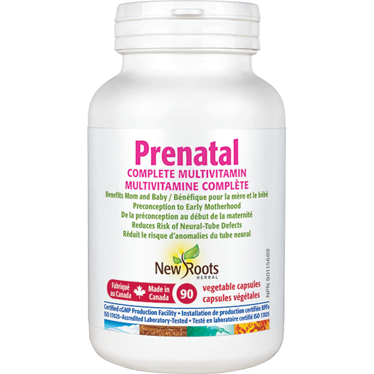 New Roots Prenatal 90 caps