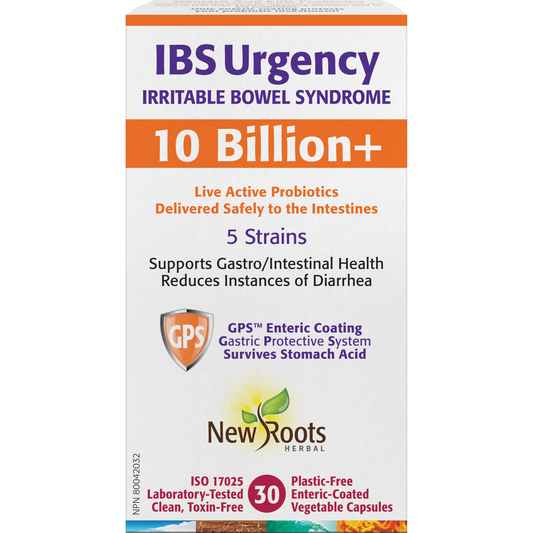 New Roots IBS Urgency 30 caps