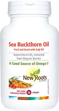 New Roots Sea Buckthorn Oil 1040 mg 30 Soft gels