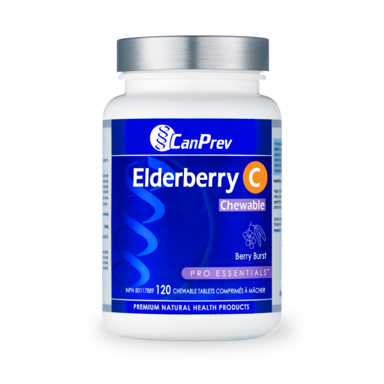 CanPrev Elderberry C 120 Chewable tabs