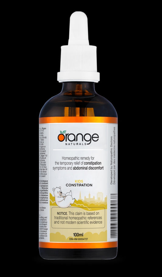 Orange Naturals Kids Constipation Homeopathic 100ml