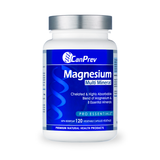 CanPrev Magnesium Multi Mineral 120 Caps