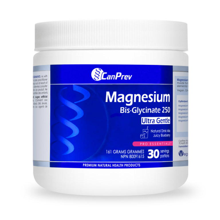 CanPrev Magnesium Bis-Glycinate 250 Juicy Blueberry 161g