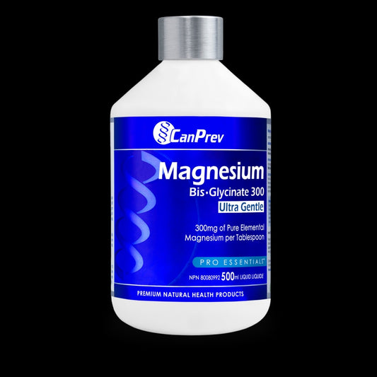 CanPrev Magnesium Bis-Glycinate 300 Ultra Gentle 500 ml