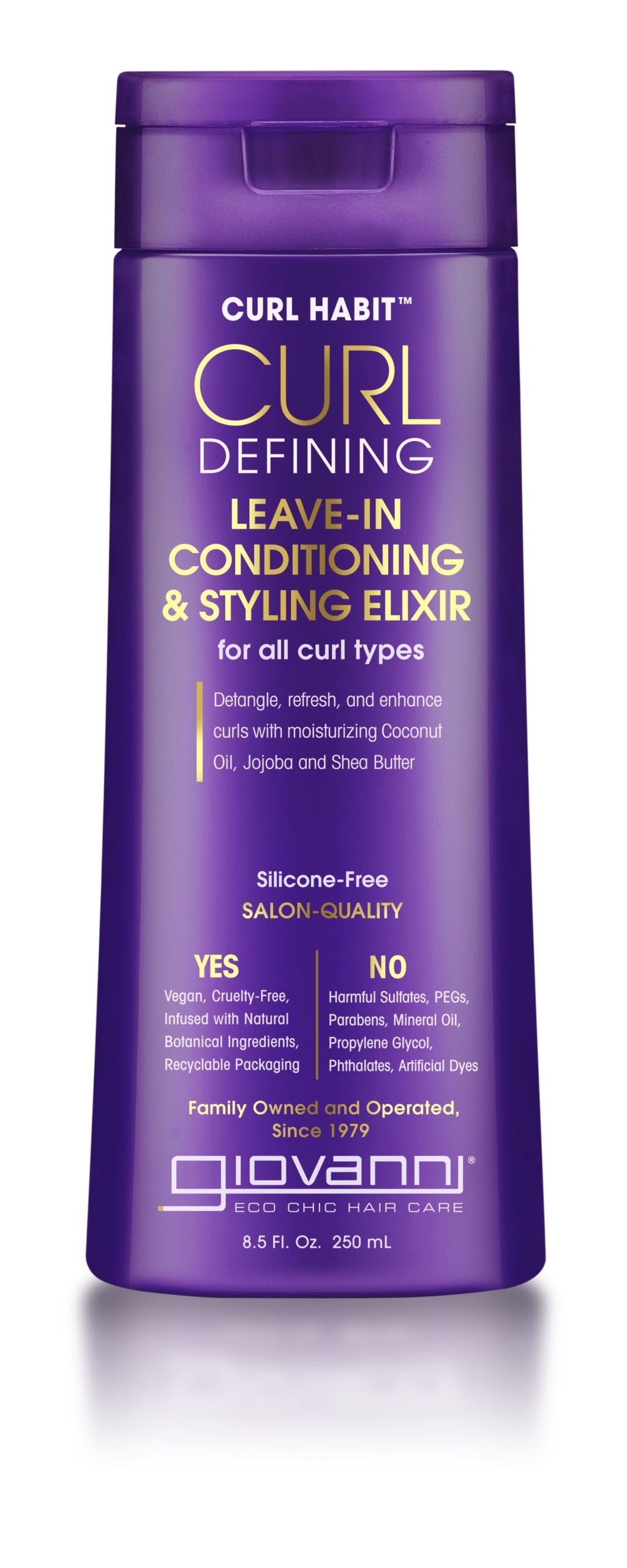Giovanni Curl Defining Leave-in Conditioner & Styling Elixir