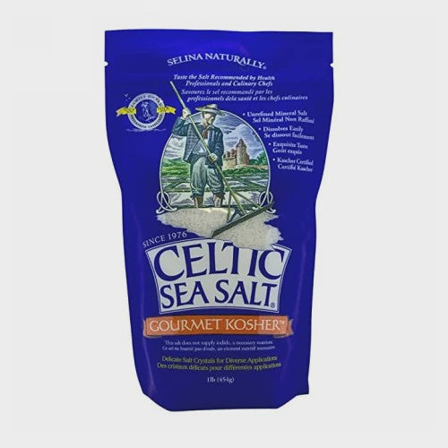 Selina Naturally Celtic Sea Salt Gourmet Kosher 454g