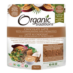 Organic Traditions Latte Chocolate with Probiotics