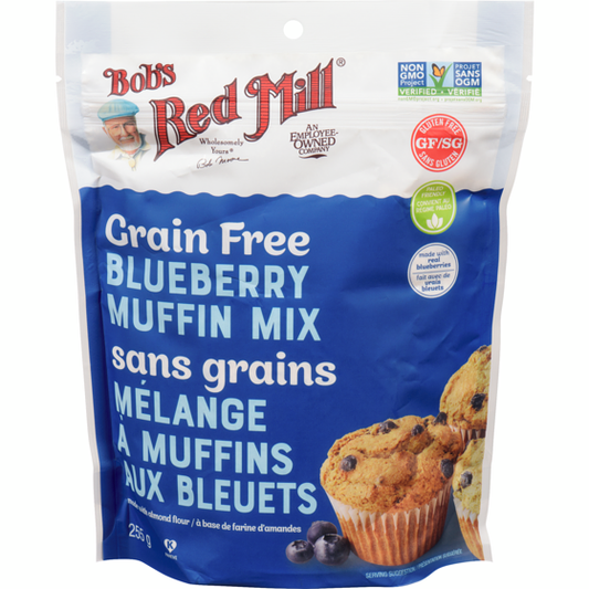 Bob's Red Mill Blueberry Muffin Mix Grain Free 255g