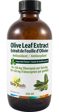 New Roots Olive Leaf Extract Peppermint 250ml