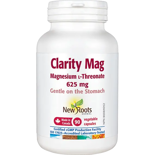 New Roots Clarity Mag L-Threonate 90 caps