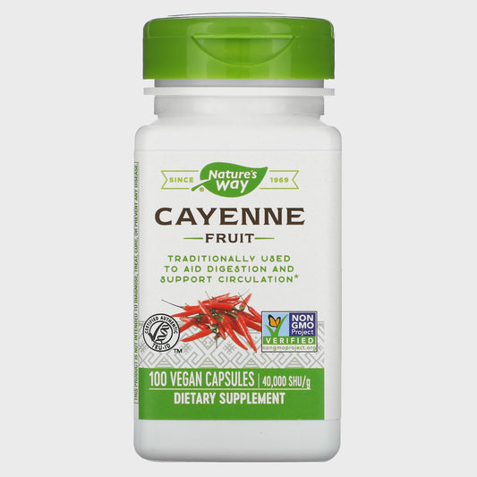Nature's Way Cayenne 100 caps 450mg