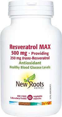 New Roots Resveratrol MAX 60 Caps