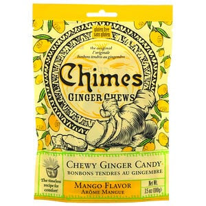 Chimes Ginger Chews Mango 100 g