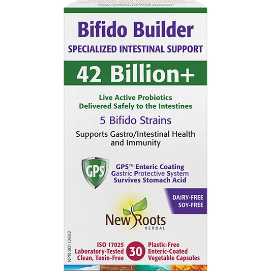 New Roots Probiotic Bifido Builder 42 Billion+ 30 caps