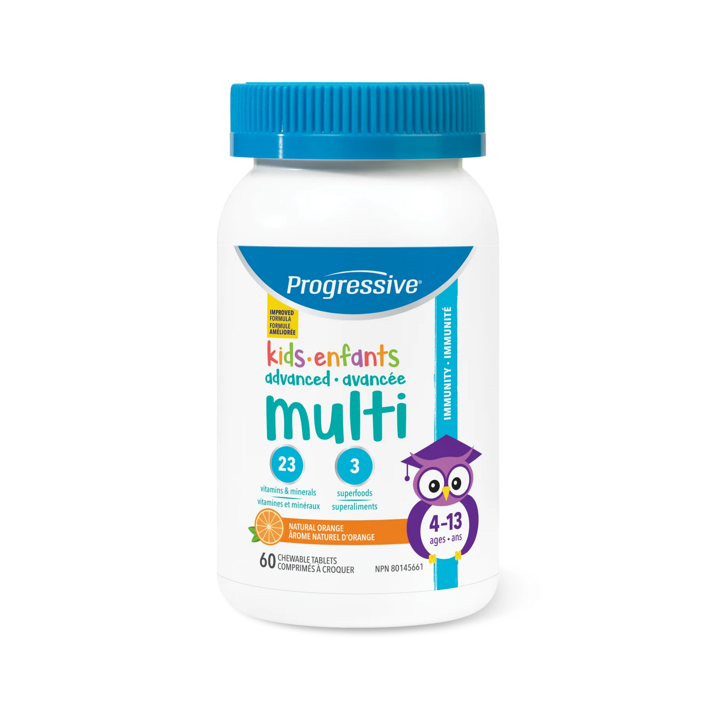 Progressive Multi Vitamin Kids 120 tabs Chewable