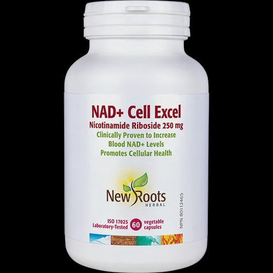 New Roots NAD+ Cell Excel 60 caps