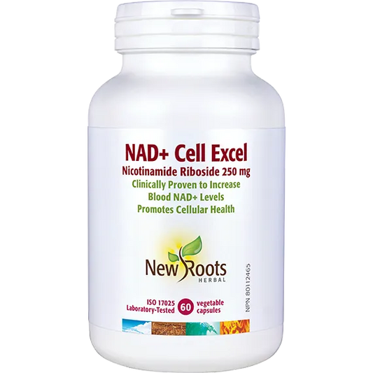 New Roots NAD+ Cell Excel 60 caps