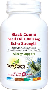 New Roots Black Cumin Seed Extra Strength 60 softgels