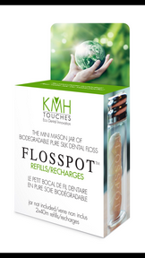 KMH Dental Floss Flosspot Refills