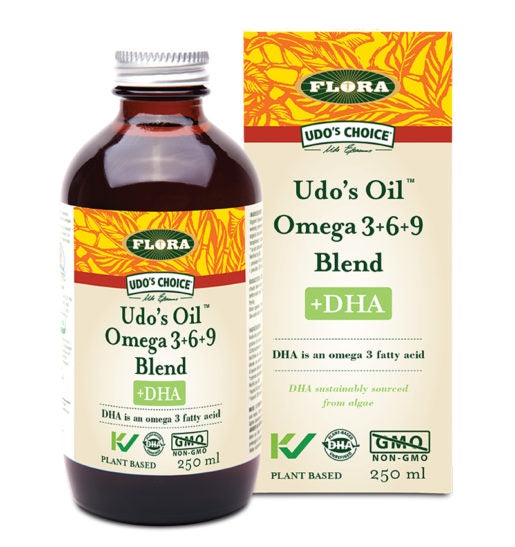 Flora Udo’s Oil Omega 3 6 9 Blend +DHA 500 ml