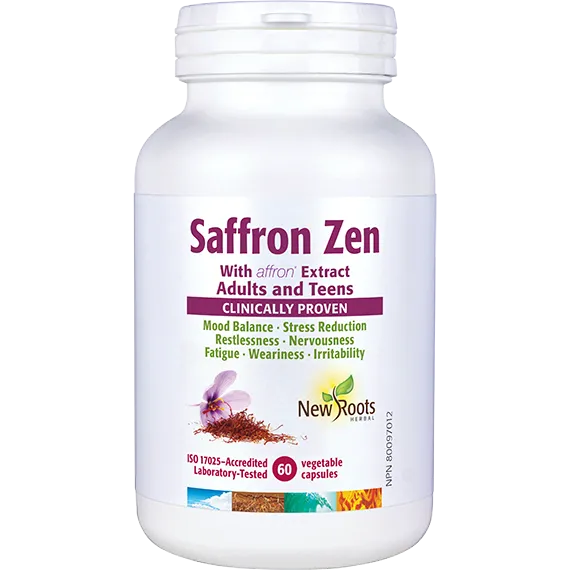 New Roots Saffron Zen 60 Caps