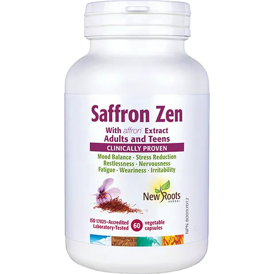 New Roots Saffron Zen 60 Caps