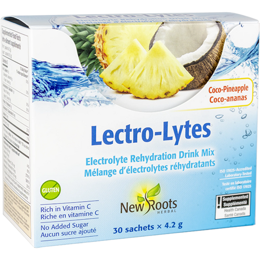 New Roots Lectro-Lytes Coco-Pineapple 4.2g 30 Sachets