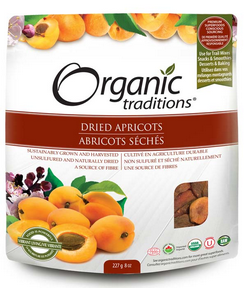 Organic Traditions Dried Apricot 227 g